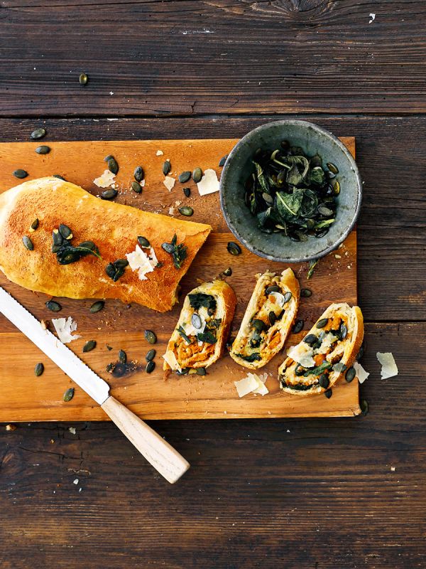  Strudel à la courge et au Sbrinz AOP